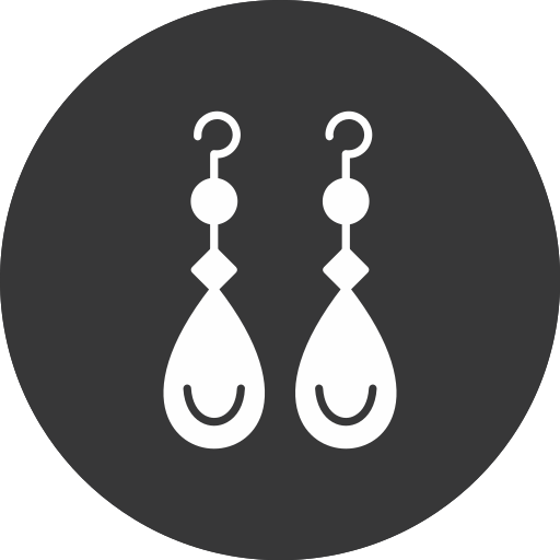 des boucles d'oreilles Icône gratuit des boucles d'oreilles Icône gratuit