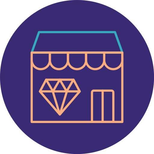 Jewelry store free icon