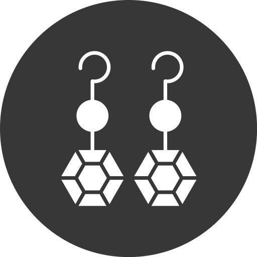 des boucles d'oreilles Icône gratuit des boucles d'oreilles Icône gratuit