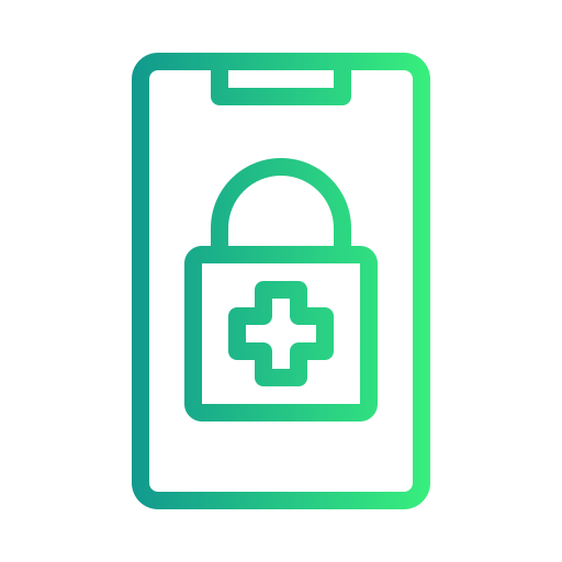 medicina en línea icono gratis