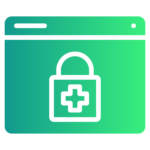 medicina en línea icono gratis