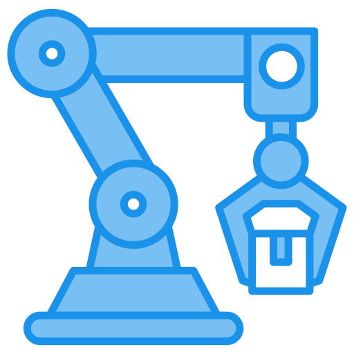 Robotic Arm Generic Color Lineal-color Icon