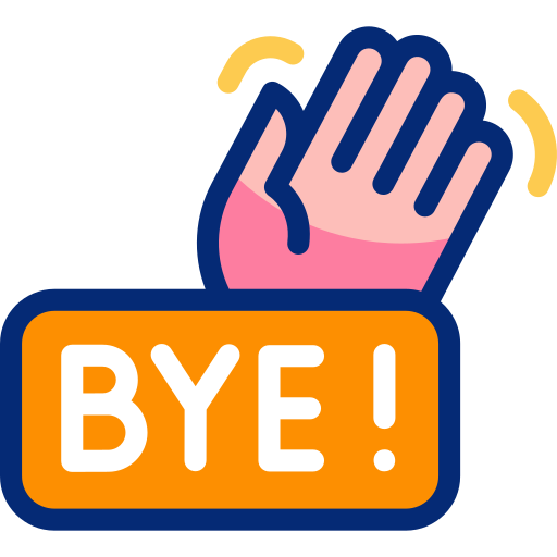 Bye - Free miscellaneous icons