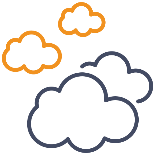 Cloudy free icon