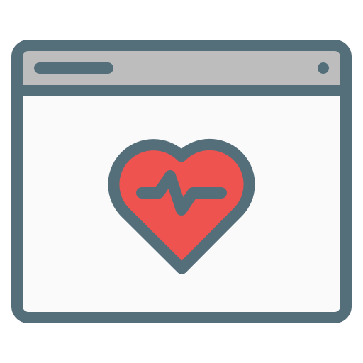 aplicación médica icono gratis