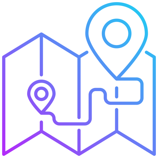 destino icono gratis