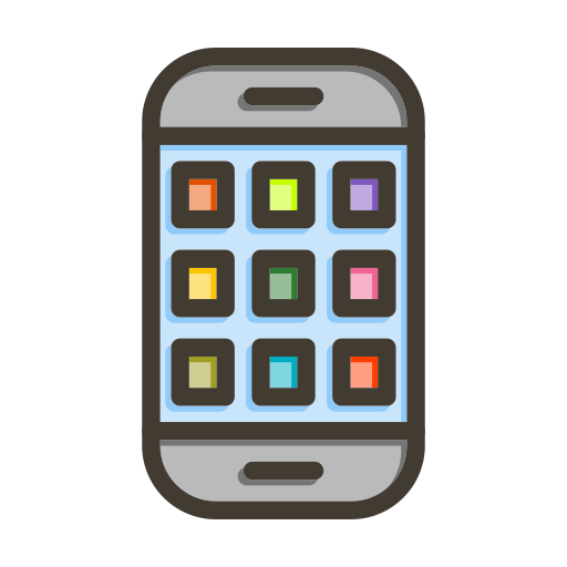 aplicaciones móviles icono gratis