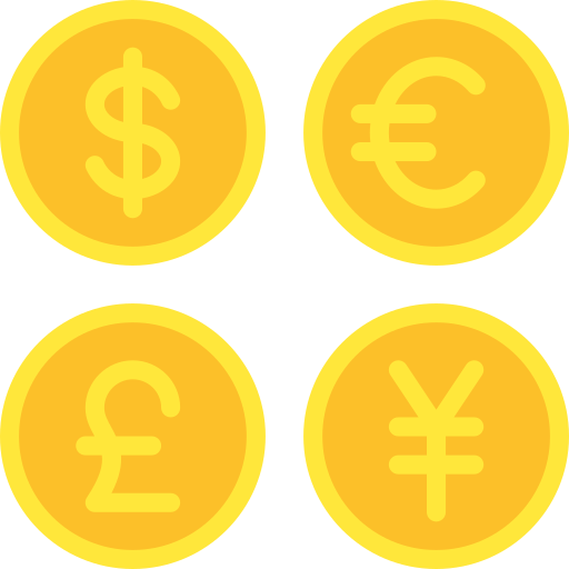 moedas grátis ícone