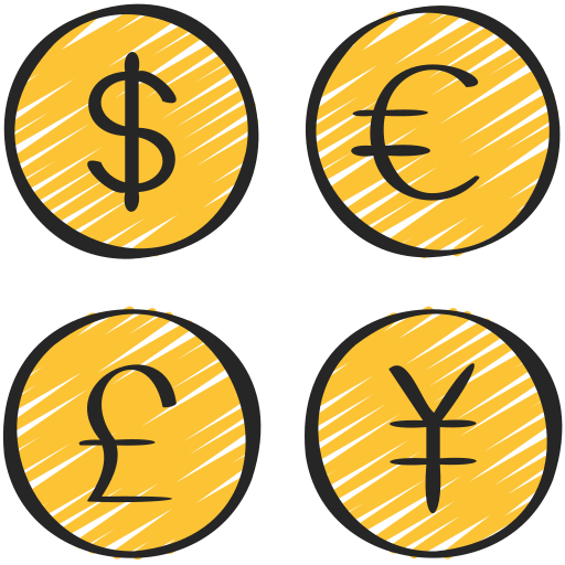 moedas grátis ícone