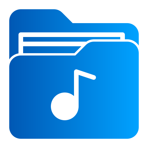 Music folder free icon
