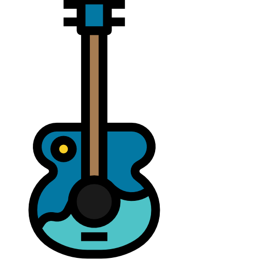 guitarra icono gratis