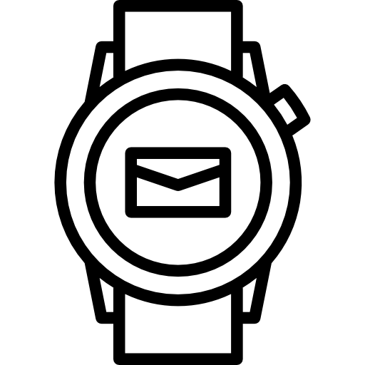 montre intelligente Icône gratuit