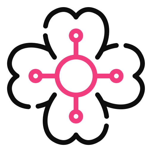 Вишня в цвету бесплатно иконка