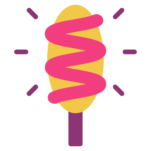 perro de maíz icono gratis