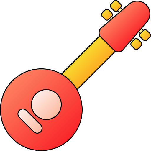 banjo Icône gratuit banjo Icône gratuit