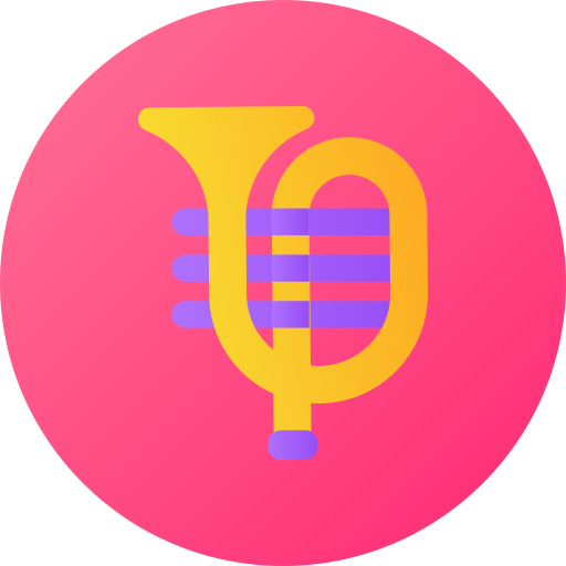 trompeta icono gratis
