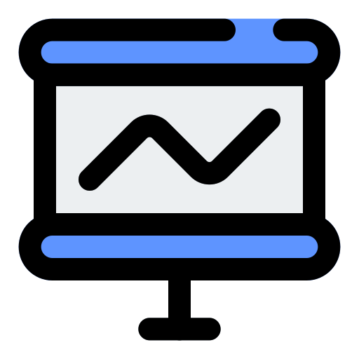 Presentation free icon