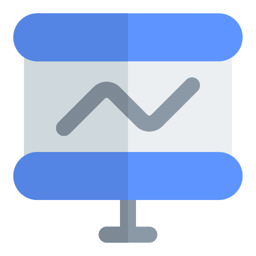 Presentation free icon