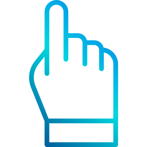 Hand cursor - free icon