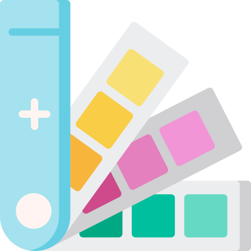 paleta de color icono gratis