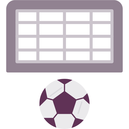 portería de fútbol icono gratis