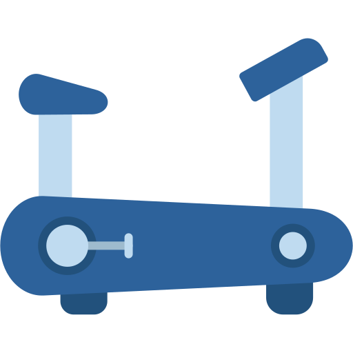 bicicleta estatica icono gratis