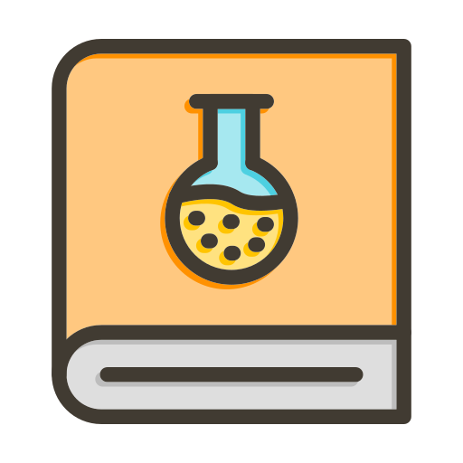 libro de quimica icono gratis