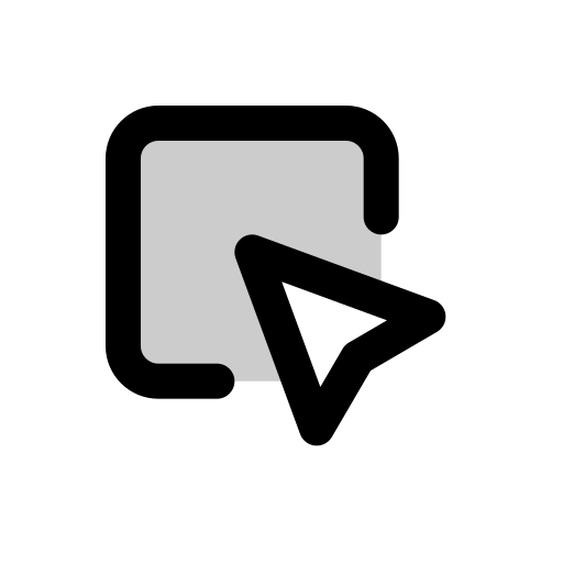 anklickbarer bereich kostenlos Icon