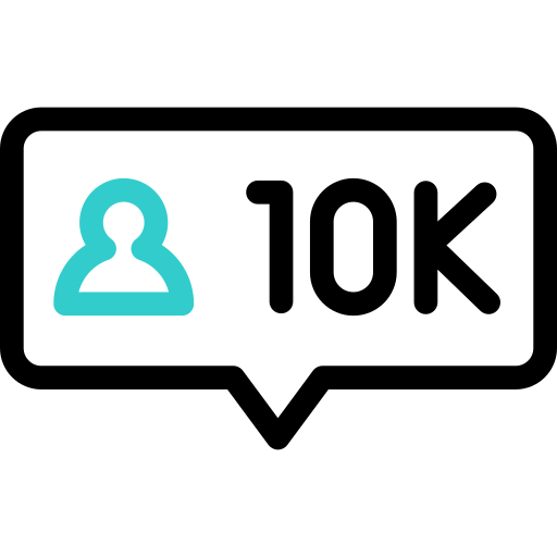 seguidores icono gratis