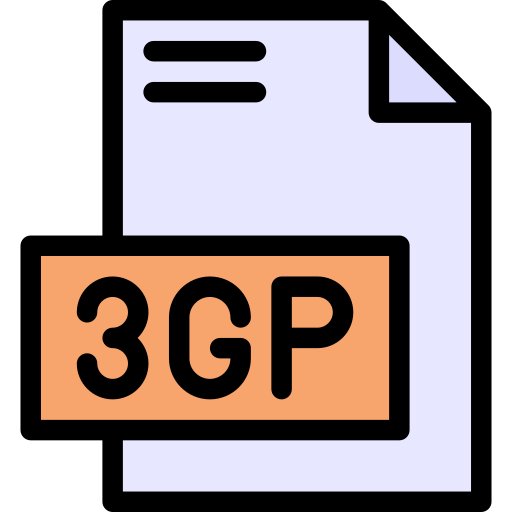 3gp icono gratis