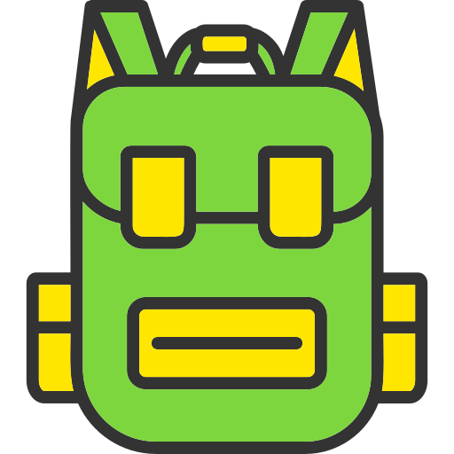 mochila icono gratis