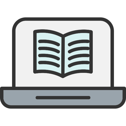 educación en línea icono gratis