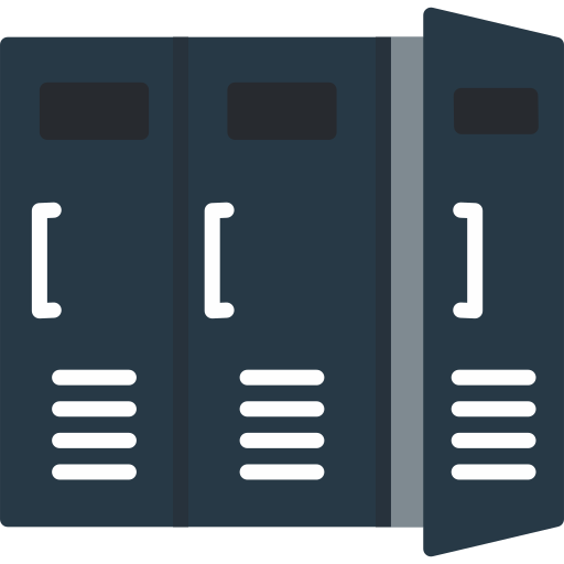 Locker free icon Locker free icon