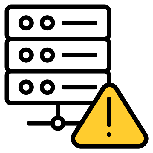 Server error - Free networking icons