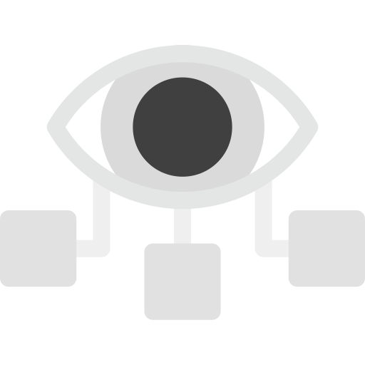 visión icono gratis