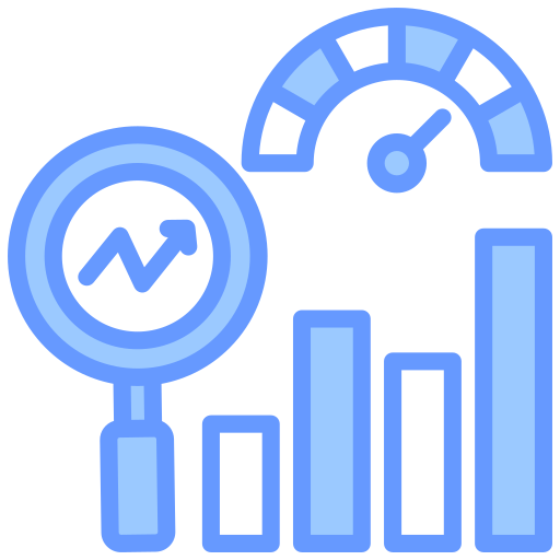 evaluación comparativa icono gratis