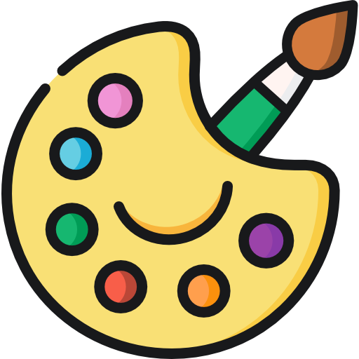 Color palette free icon Color palette free icon
