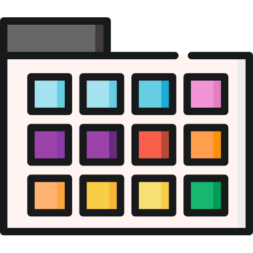 palette de couleurs Icône gratuit palette de couleurs Icône gratuit