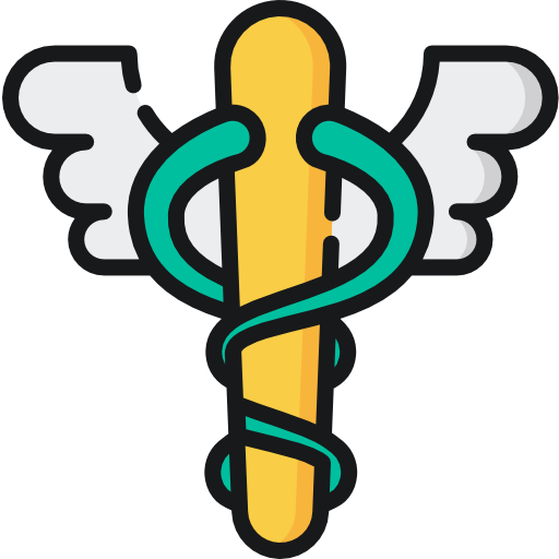 caduceo icono gratis