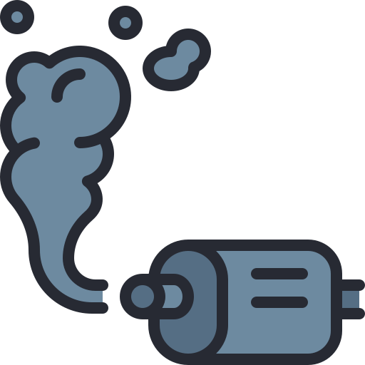 tubo de escape icono gratis