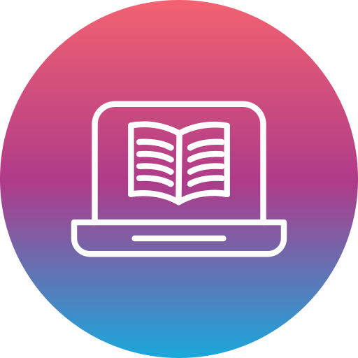 Éducation en ligne Icône gratuit Éducation en ligne Icône gratuit