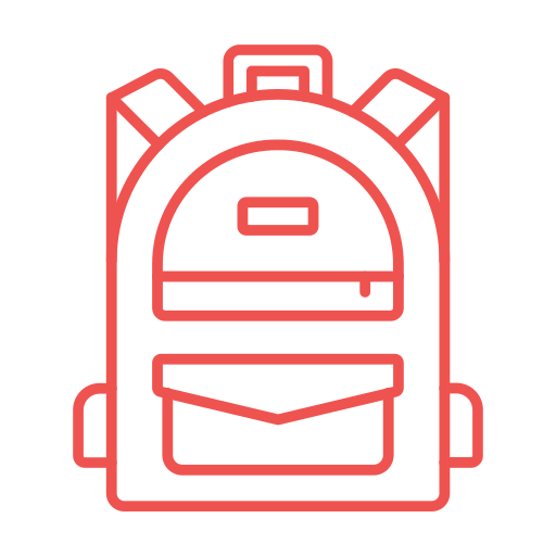 Backpack free icon