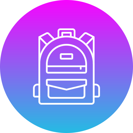 Backpack free icon