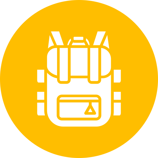 Backpack free icon