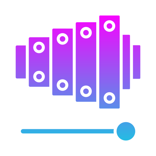 xilófono icono gratis