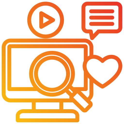 medios de comunicación social icono gratis