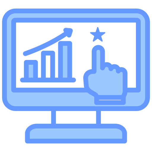 calificación en línea icono gratis