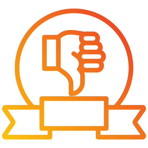 평판 손실 무료 아이콘