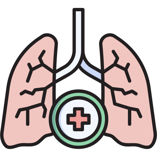 Lung Generic color lineal-color icon