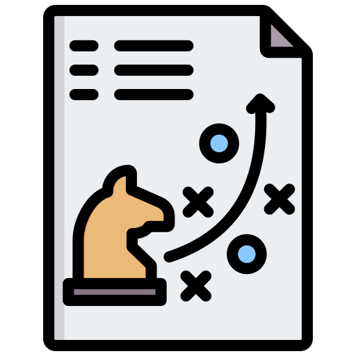planificación estratégica icono gratis